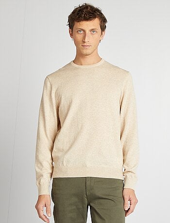 Pullover scollo tondo