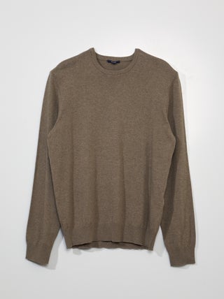Pullover scollo tondo