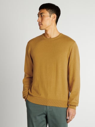 Pullover scollo tondo