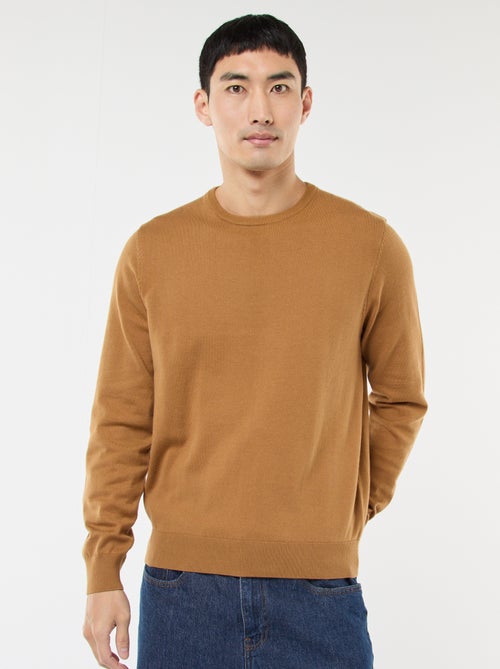 Pullover scollo tondo - Kiabi