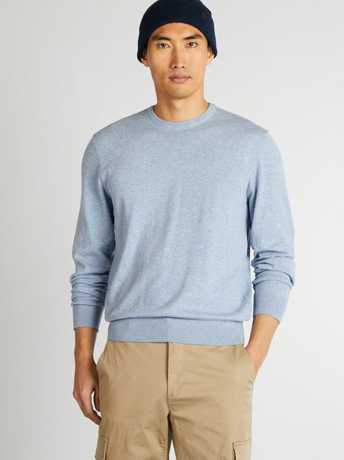Pullover scollo tondo - Kiabi