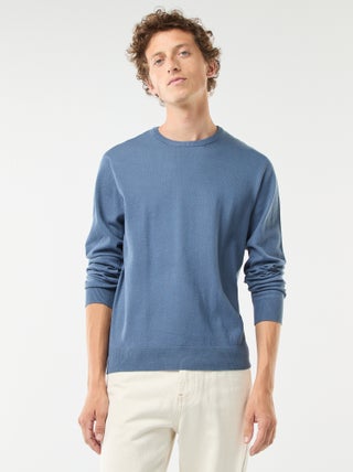 Pullover scollo tondo