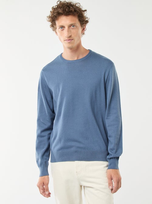 Pullover scollo tondo - Kiabi