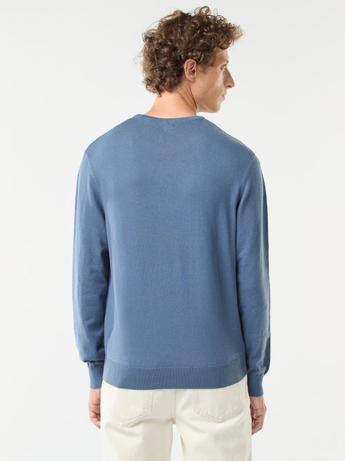 Pullover scollo tondo - Kiabi