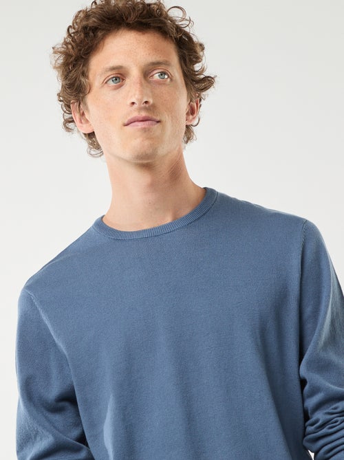 Pullover scollo tondo - Kiabi