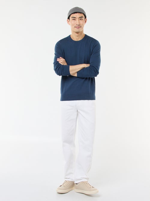 Pullover scollo tondo - Kiabi