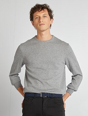 Pullover scollo tondo