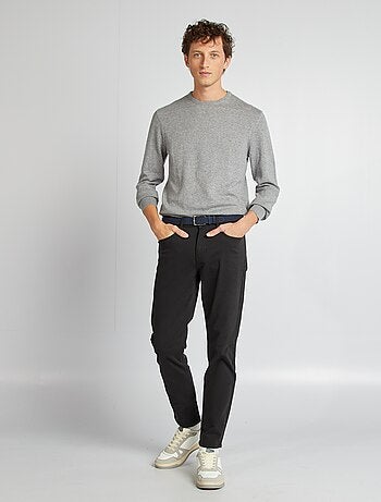 Pullover scollo tondo