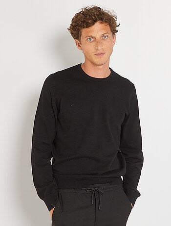 Pullover scollo tondo