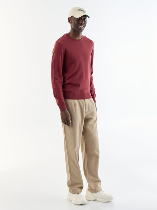 Pullover scollo tondo - Kiabi Pullover scollo tondo - Kiabi