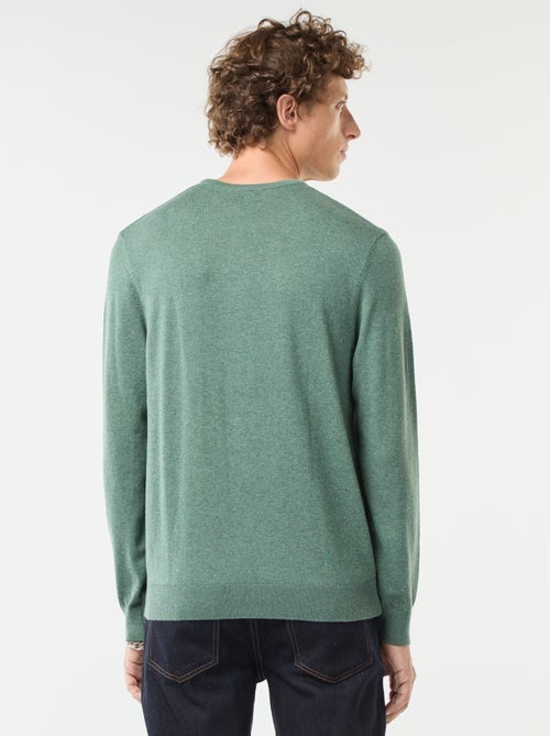 Pullover scollo tondo - Kiabi