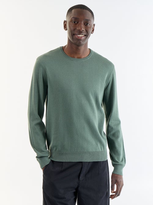Pullover scollo tondo - Kiabi Pullover scollo tondo - Kiabi