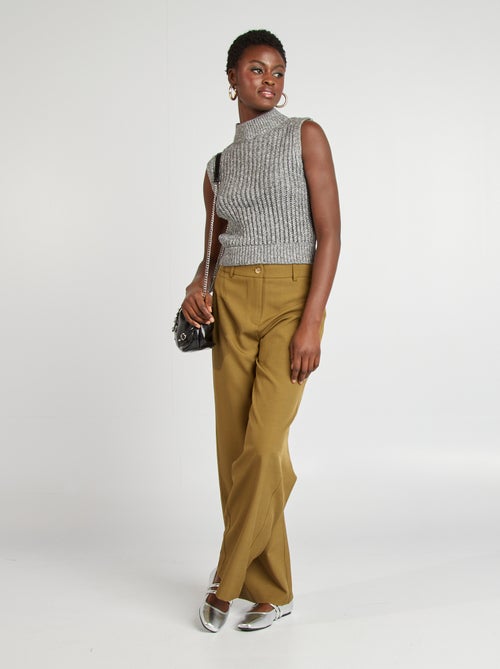 Pullover senza maniche con fili lucidi - Kiabi