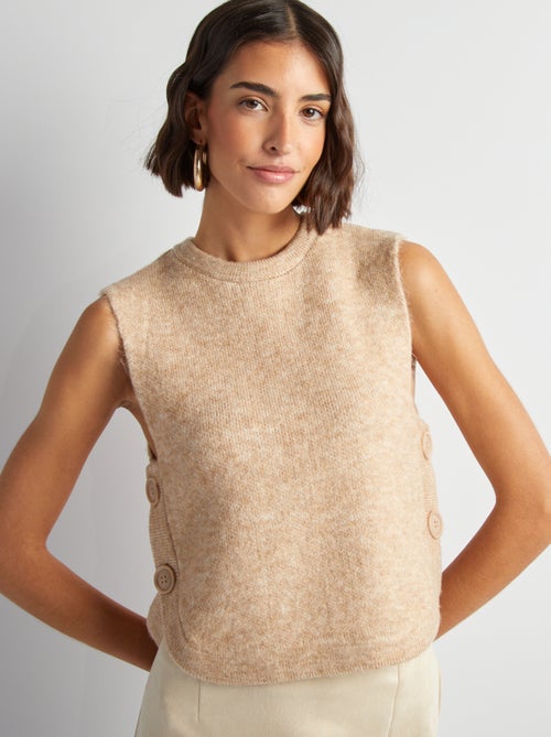 Pullover senza maniche - Kiabi