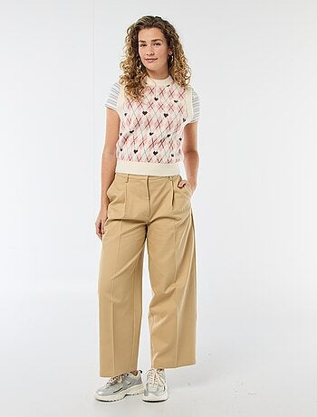 Pullover stampato a losanghe - San Valentino