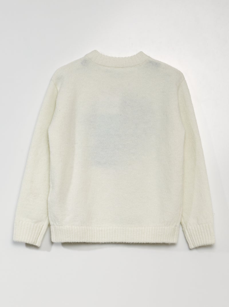 Pailletami Pullover in Beige