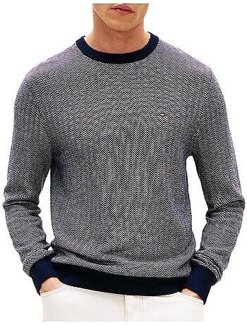 Pullover Tommy Hilfiger Uomo in Cotone Pima