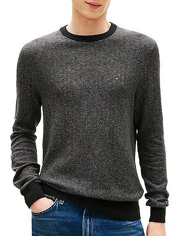 Pullover Tommy Hilfiger Uomo in Cotone Pima