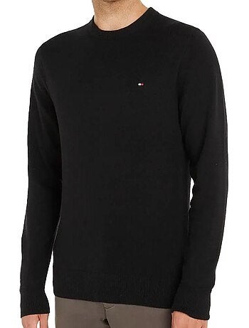 Pullover tommy hilfiger uomo in cotone pima