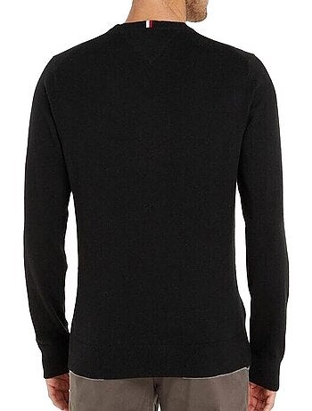 Pullover tommy hilfiger uomo in cotone pima