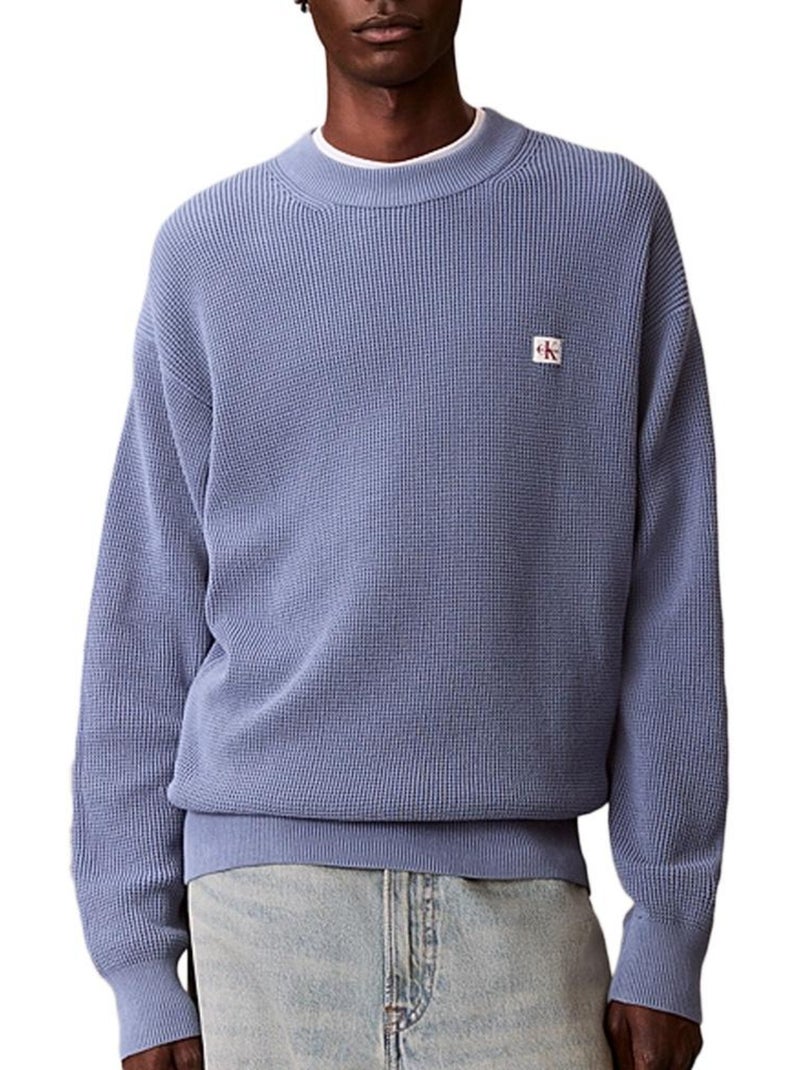 Pullover Uomo Calvin Klein Jeans Blu - Kiabi