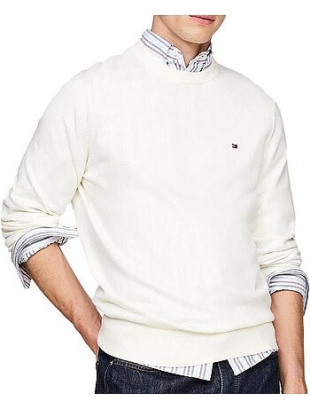 Pullover Uomo Tommy Hilfiger Pima Cotone