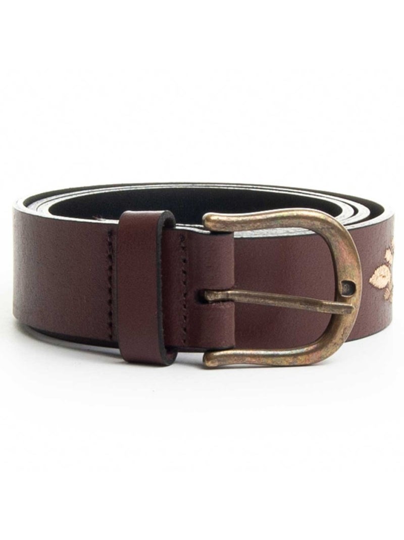 Purapiel Belts Bordbelt Marrone - Kiabi