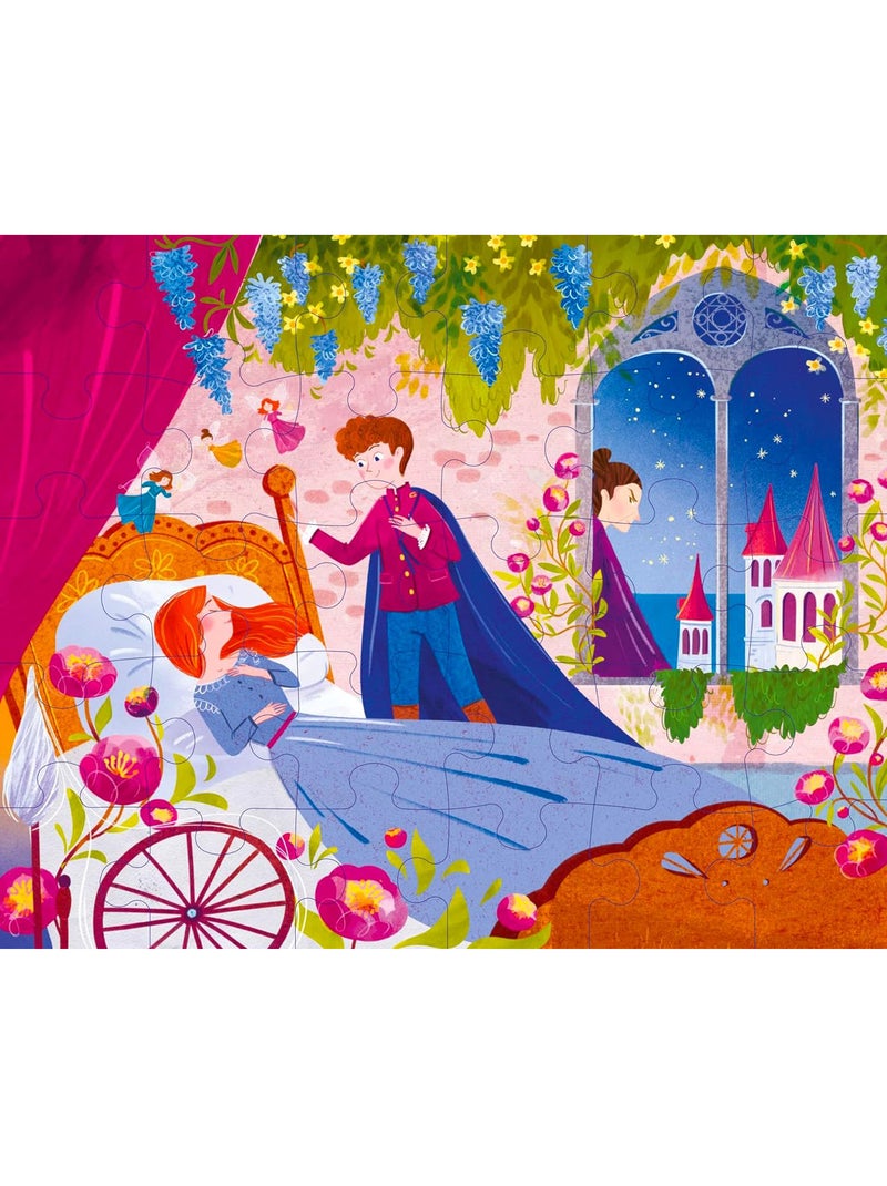 Puzzle bambini la bella addormentata | sassi junior | sassi junior N/D - Kiabi