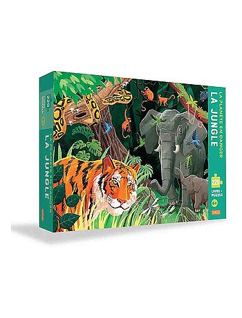 Puzzle e libri - il pianeta in pericolo - la giungla | Sassi Junior