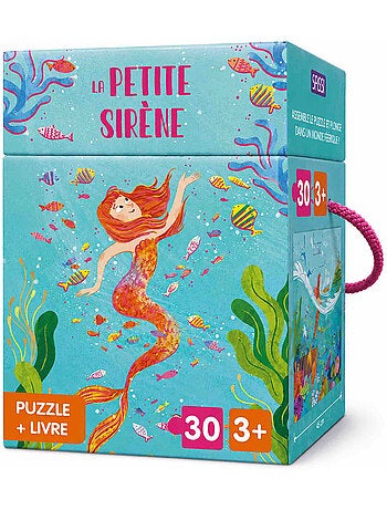 Puzzle e libro bambini la sirenetta | Sassi Junior