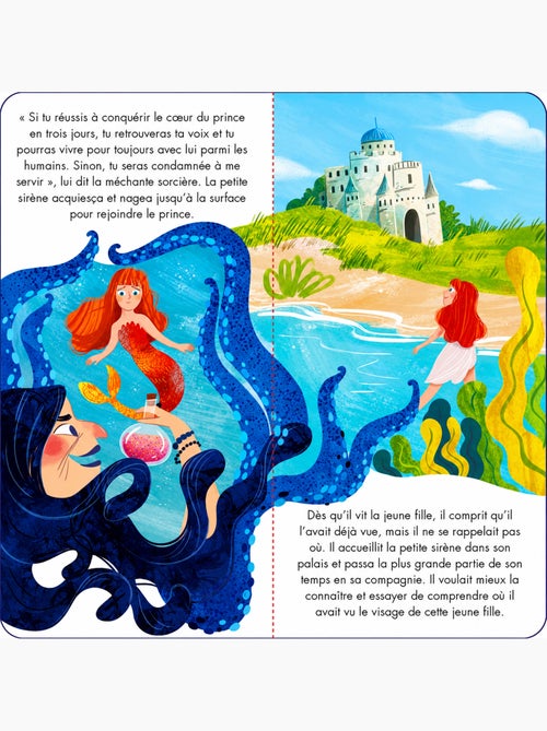 Puzzle e libro bambini la sirenetta | Sassi Junior - Kiabi