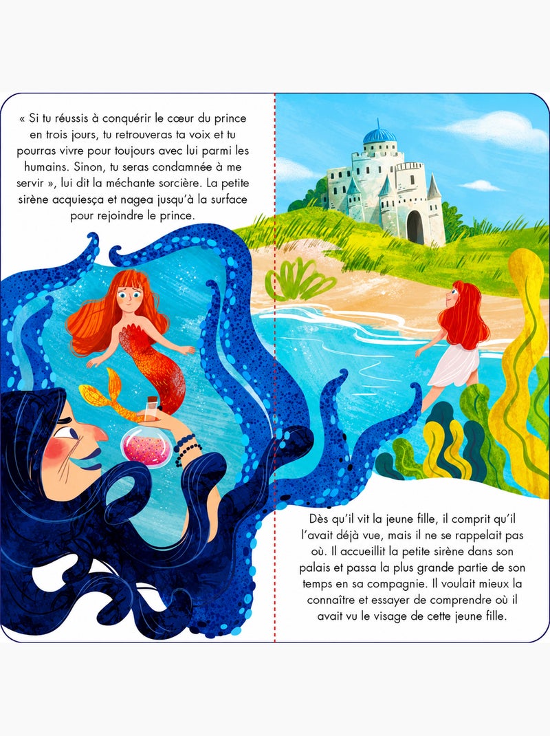 Puzzle e libro bambini la sirenetta | sassi junior | sassi junior N/D - Kiabi