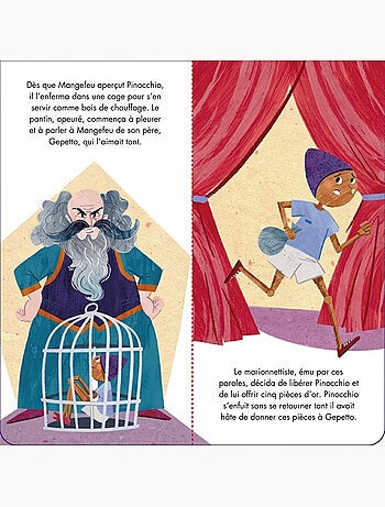 Puzzle e libro bambini pinocchio | Sassi Junior