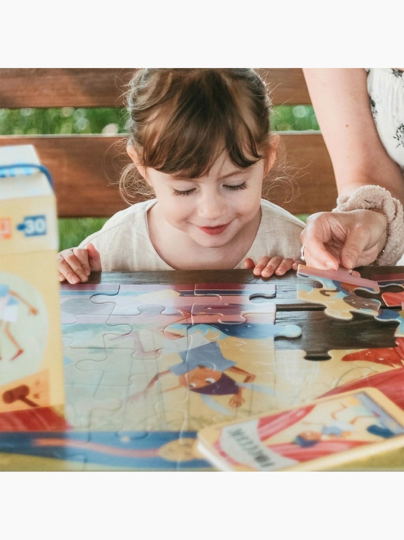Puzzle e libro bambini pinocchio | sassi junior | sassi junior N/D - Kiabi