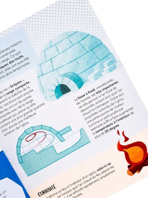 Puzzle & libro - il pianeta in pericolo, i ghiacciai | Sassi Junior - Kiabi