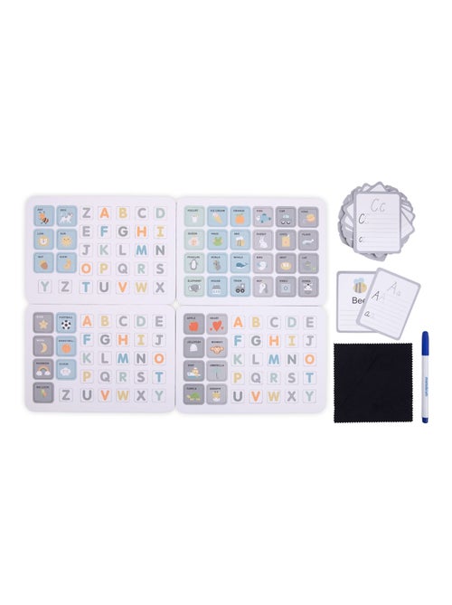Puzzle Magnetico Educativo Lettere e Parole – Gioco Montessori Bambini 3+ in Scatola Libro - Kiabi
