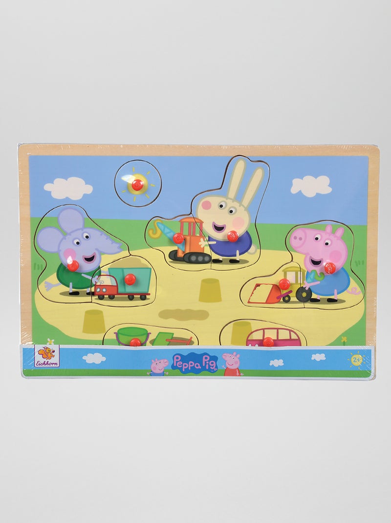 Puzzle 'Peppa Pig'   - 9 pezzi giallo - Kiabi