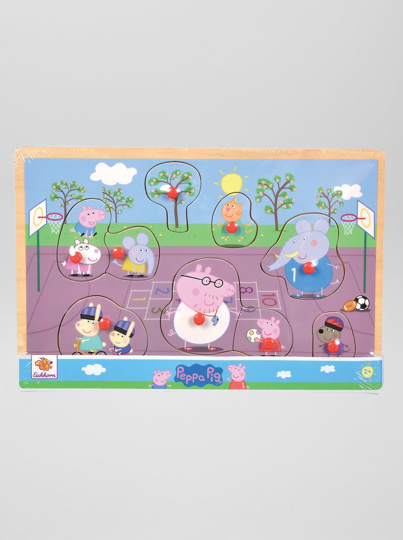 Puzzle 'Peppa Pig'   - 9 pezzi rosa - Kiabi