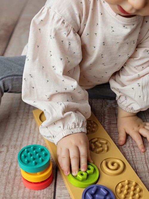Puzzle sensoriale silicone bebè | SEVIRA KIDS - Kiabi