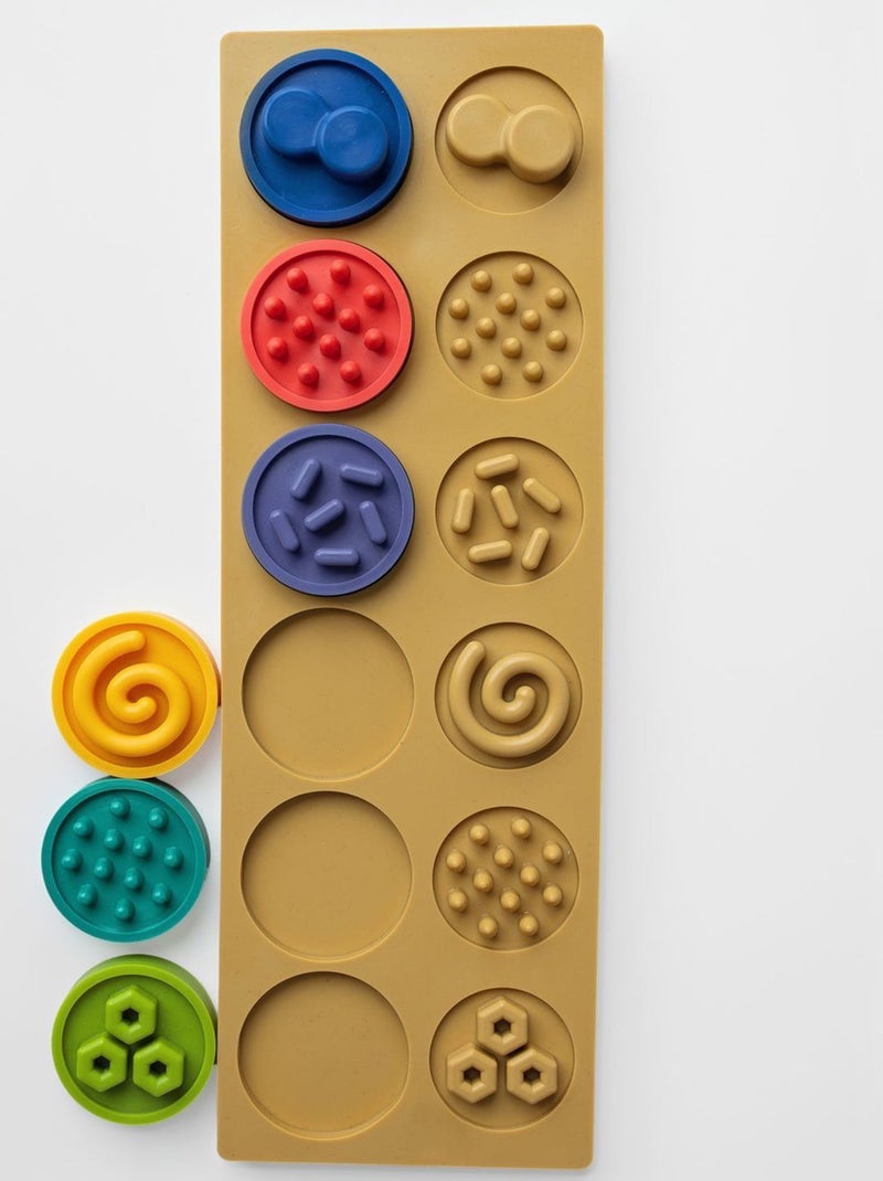 Puzzle sensoriale silicone bebè | sevira kids | sevira kids N/D - Kiabi