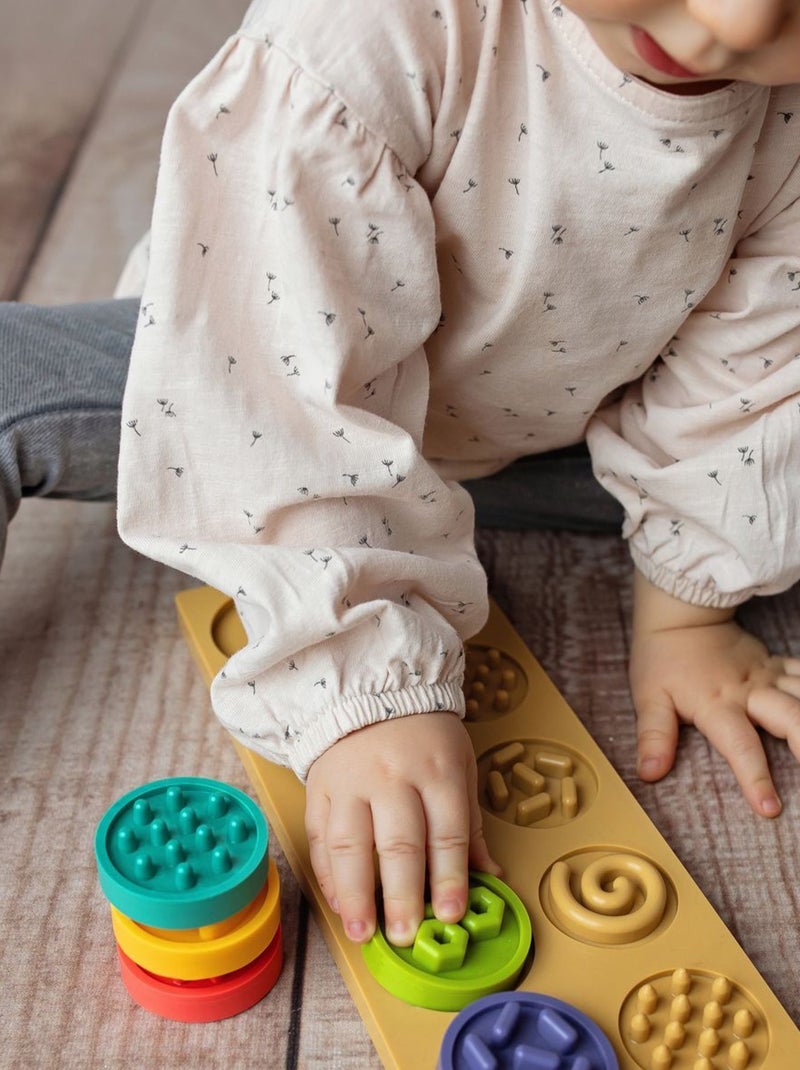 Puzzle sensoriale silicone bebè | sevira kids | sevira kids N/D - Kiabi