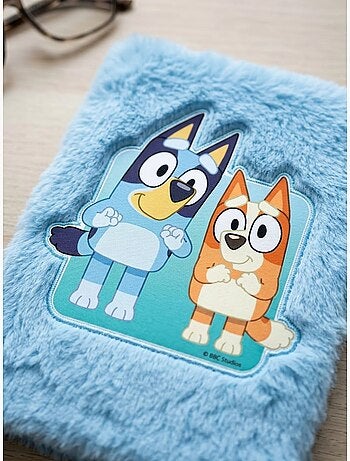 Quaderno peluche a5 copertina morbida bluey bbc studios