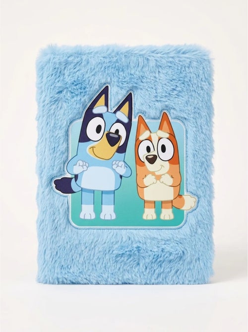 Quaderno peluche a5 copertina morbida bluey bbc studios - Kiabi