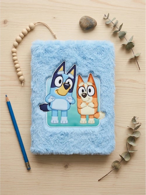 Quaderno peluche a5 copertina morbida bluey bbc studios - Kiabi