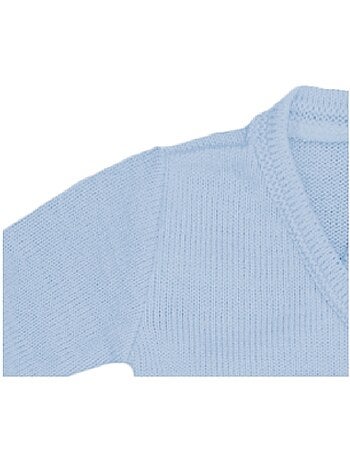 Questo cardigan lavorato a maglia di Les Chatounets