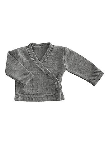 Questo cardigan lavorato a maglia di Les Chatounets