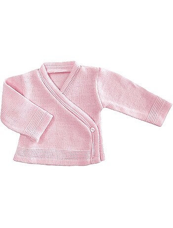 Questo cardigan lavorato a maglia di Les Chatounets