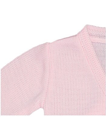 Questo cardigan lavorato a maglia di Les Chatounets
