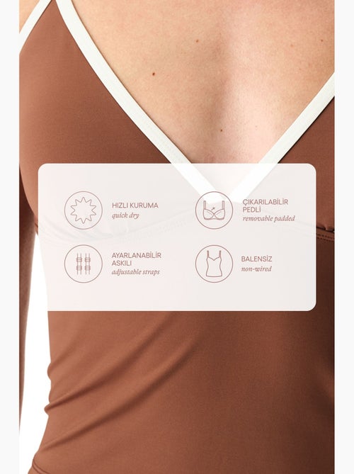 Quick dry fiona top tankini bikini penti - Kiabi