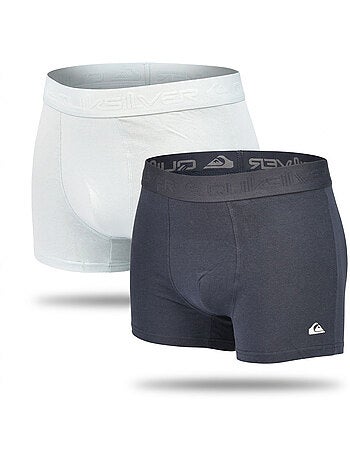 Quiksilver – Confezione 2 Boxer Uomo Cotone Stretch Comfort